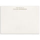 Stacked Serif Text Flat Note Cards - Letterpress Image 6 of 6